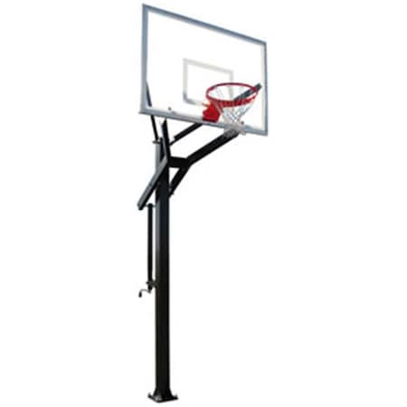 First Team First Team PH4260 Steel-Glass 42 x 60 in. PowerHouse Tempered Glass Backboard; Forest Green - Backboard Only PH4260-FC